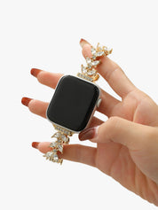 Crystal Bloom Apple Watch Band