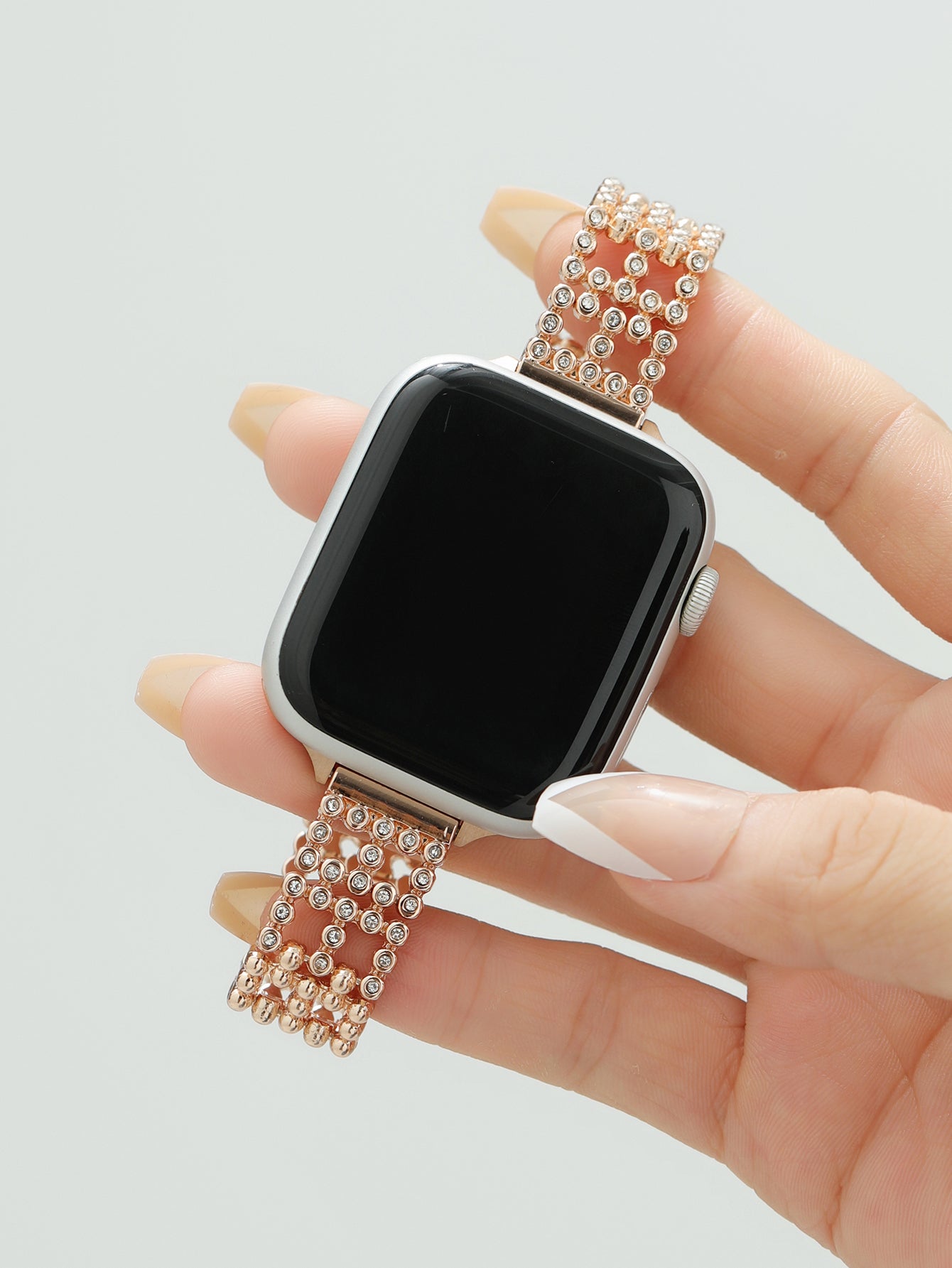 Golden Mesh Elegance Apple Watch Band