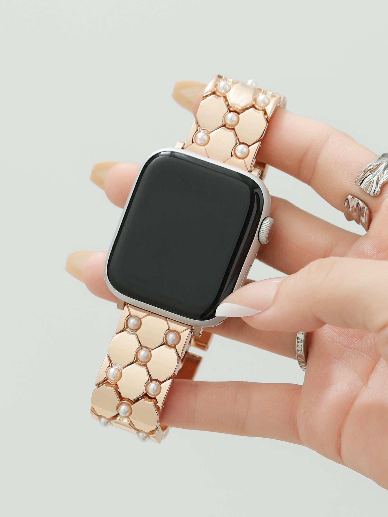 Dotted Line Apple Watch Band