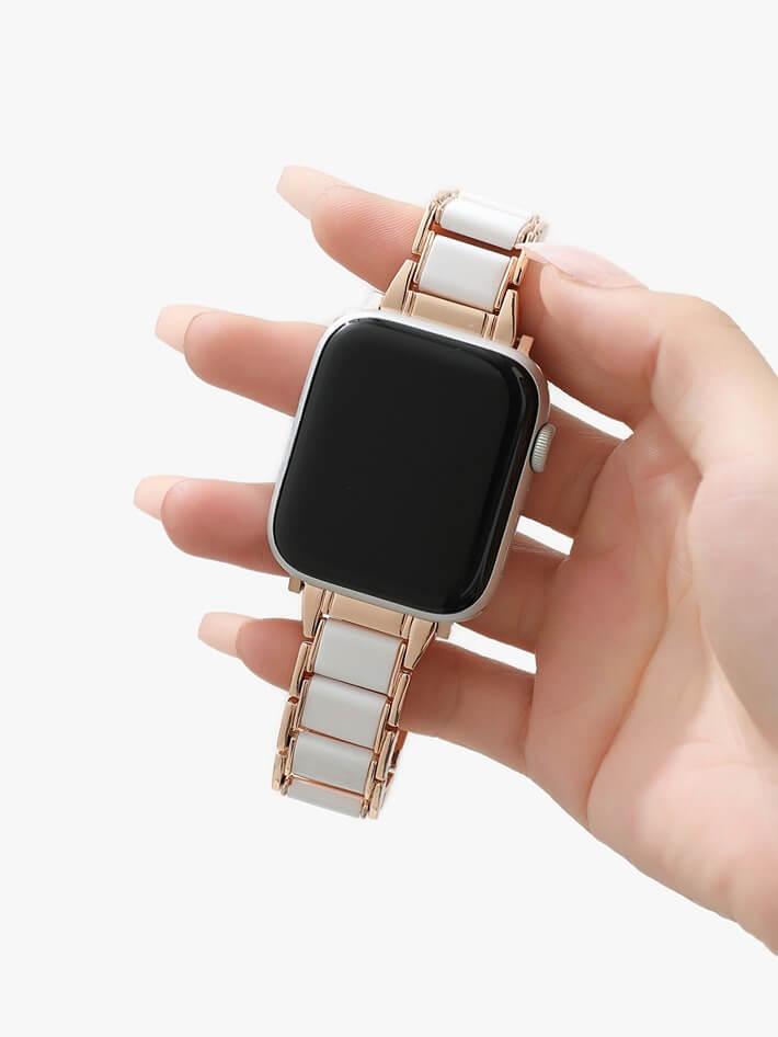 White Classic Apple Watch Band