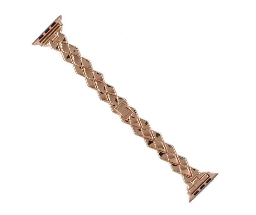 All Business Rose Gold Apple Watch Band