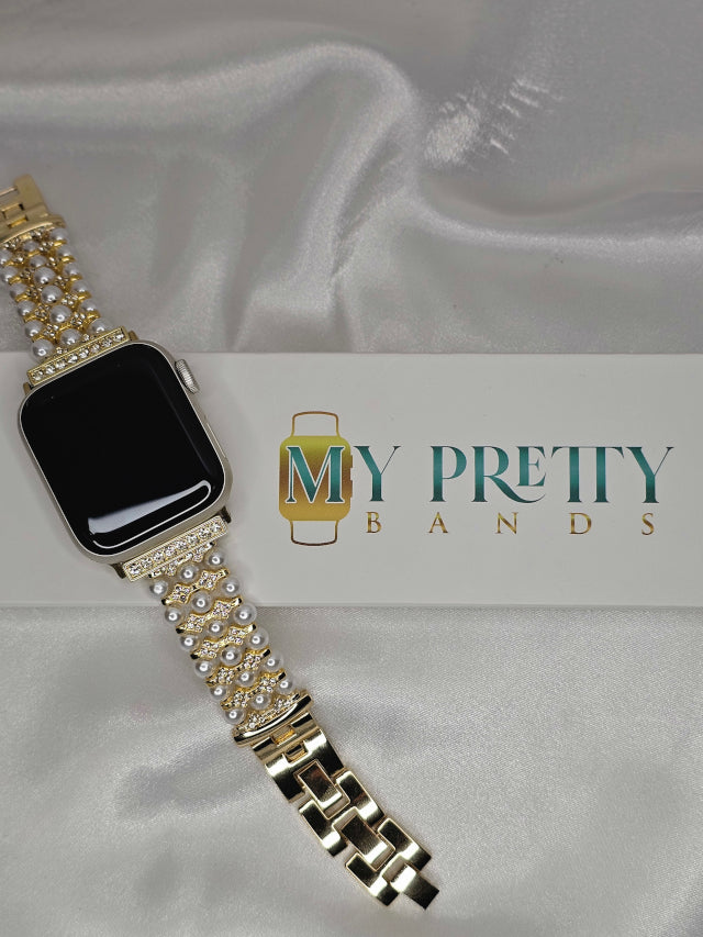 Pearl Bead Apple Watch Band