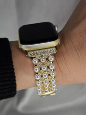 Pearl Bead Apple Watch Band