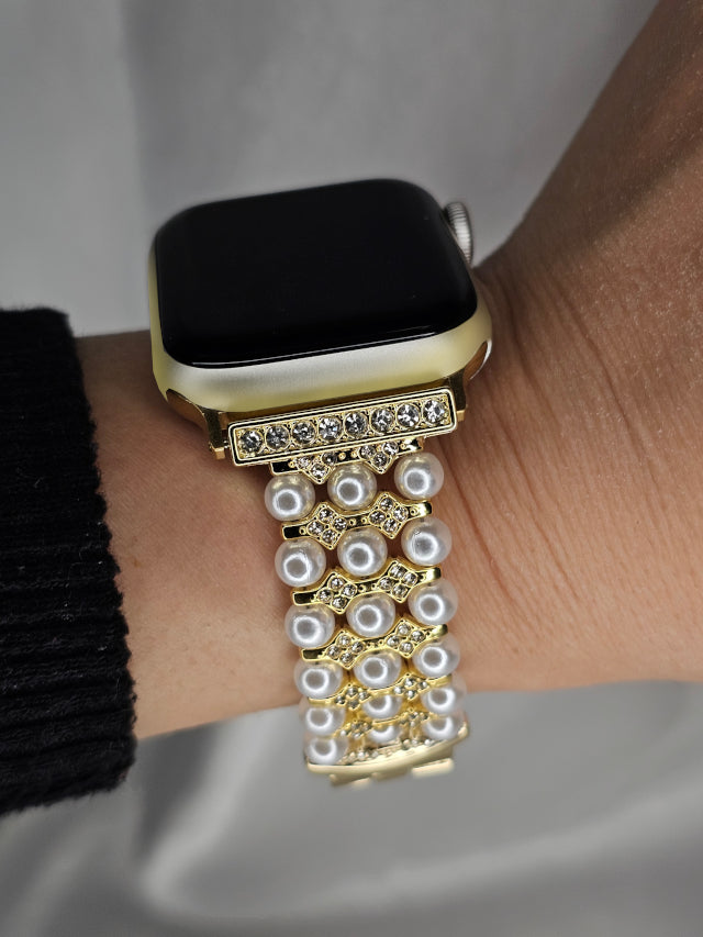 Pearl Bead Apple Watch Band