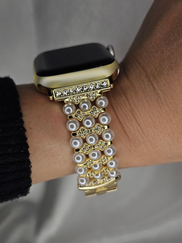 Pearl Bead Apple Watch Band