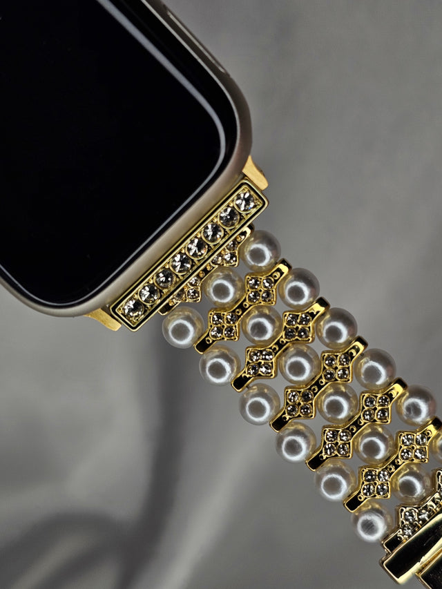 Pearl Bead Apple Watch Band