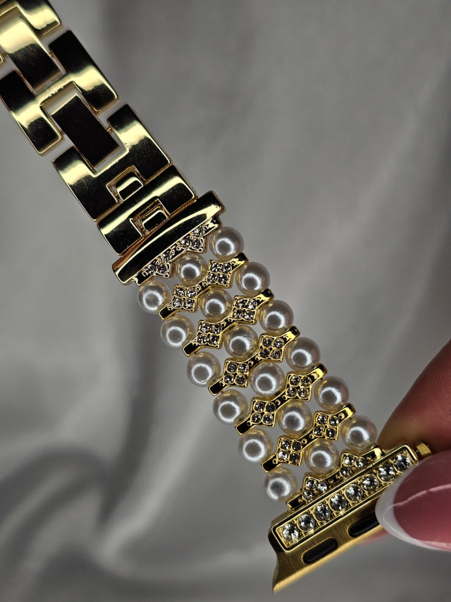 Pearl Bead Apple Watch Band