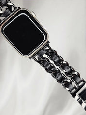 Black Roll Apple Watch Band