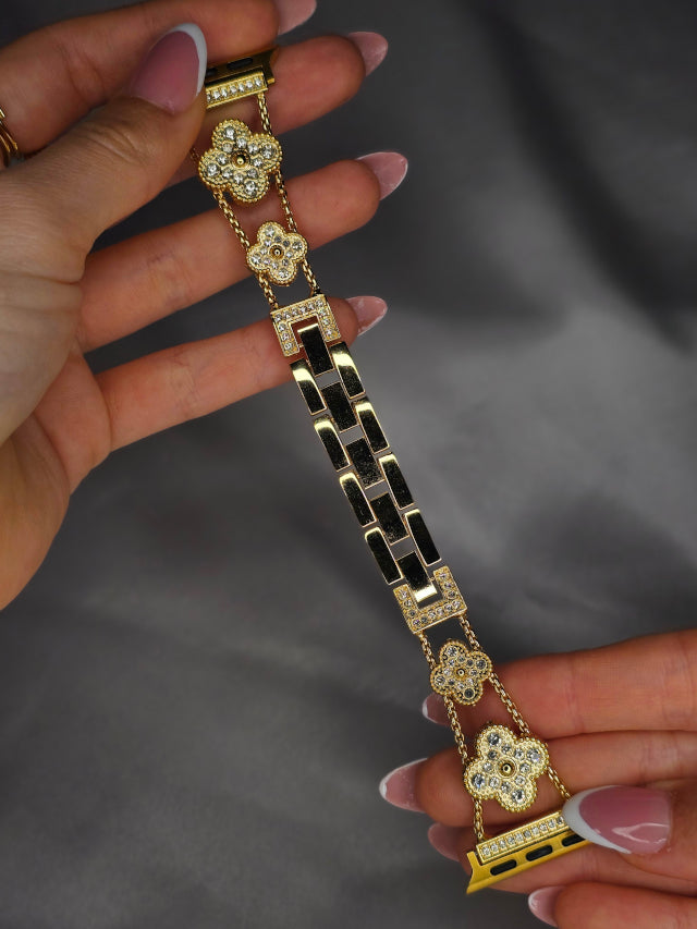 Clover Crystal Apple Watch Band