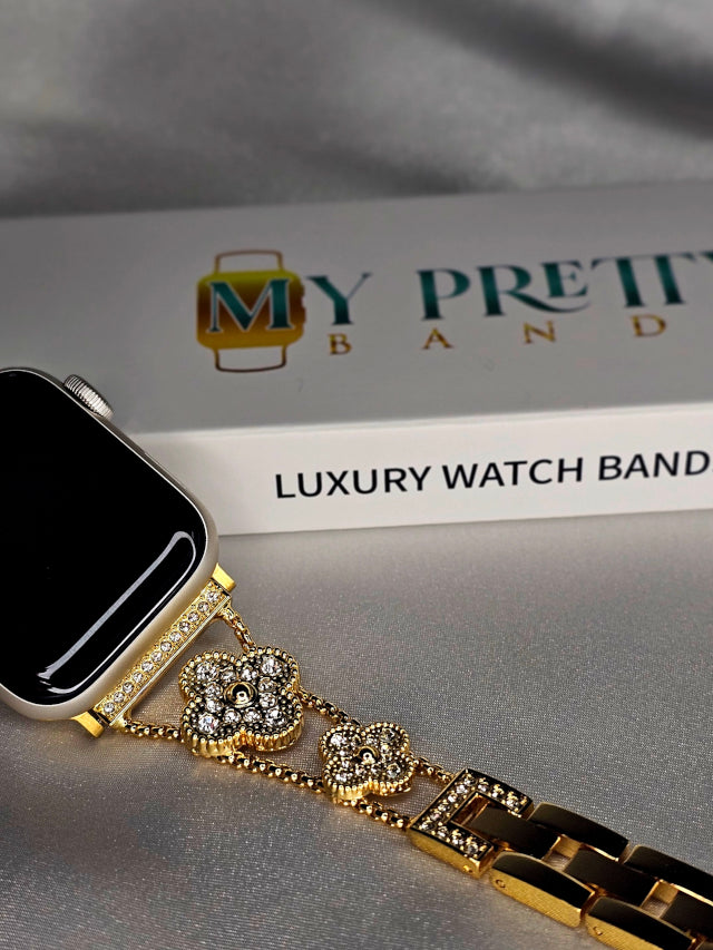 Clover Crystal Apple Watch Band