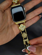 Clover Crystal Apple Watch Band