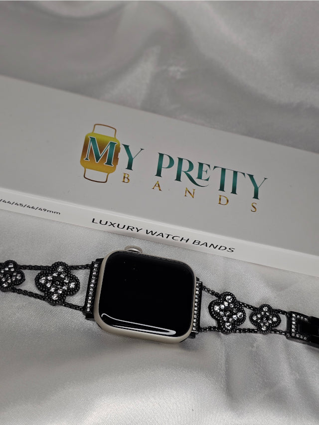 Clover Crystal Apple Watch Band
