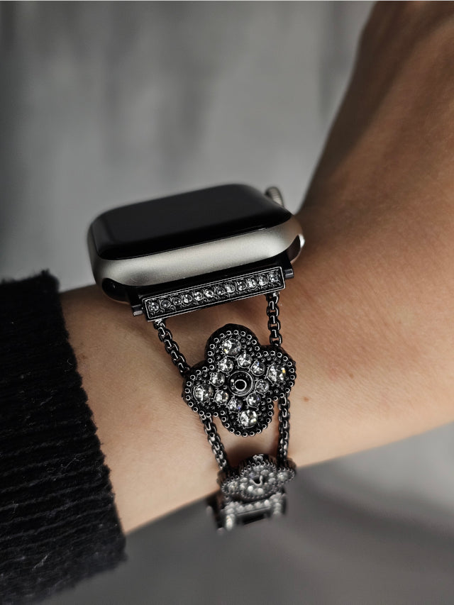 Clover Crystal Apple Watch Band