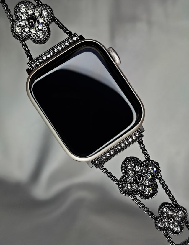 Clover Crystal Apple Watch Band