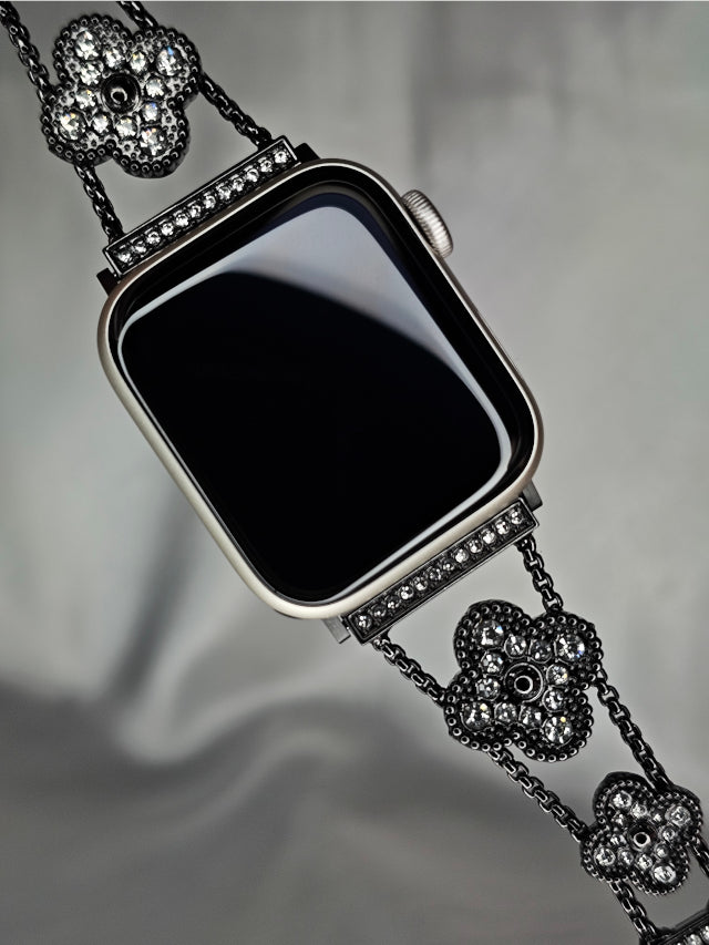 Clover Crystal Apple Watch Band