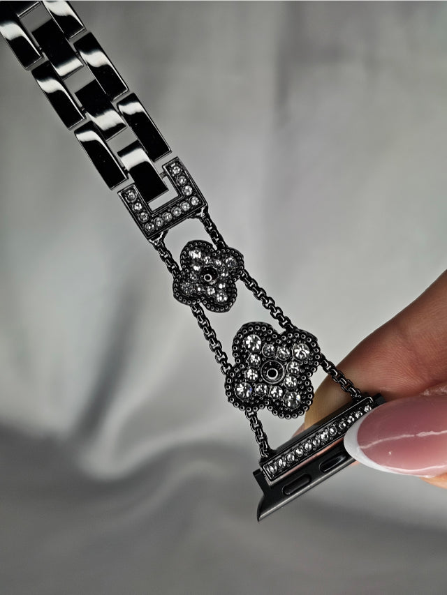 Clover Crystal Apple Watch Band