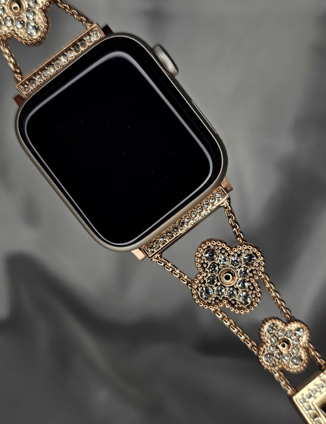 Clover Crystal Apple Watch Band