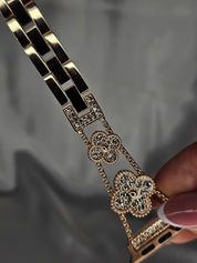 Clover Crystal Apple Watch Band