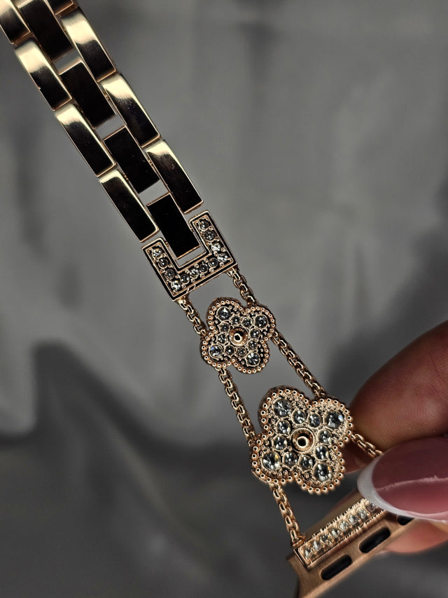 Clover Crystal Apple Watch Band