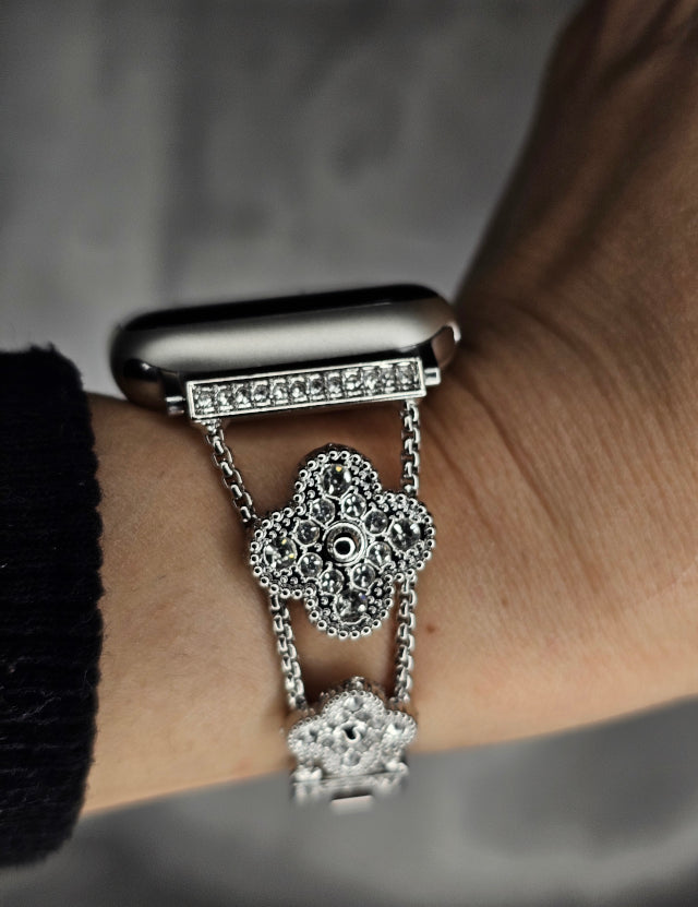 Clover Crystal Apple Watch Band