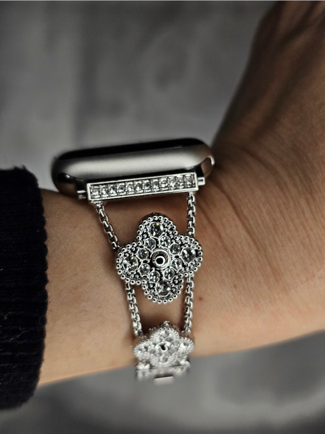Clover Crystal Apple Watch Band