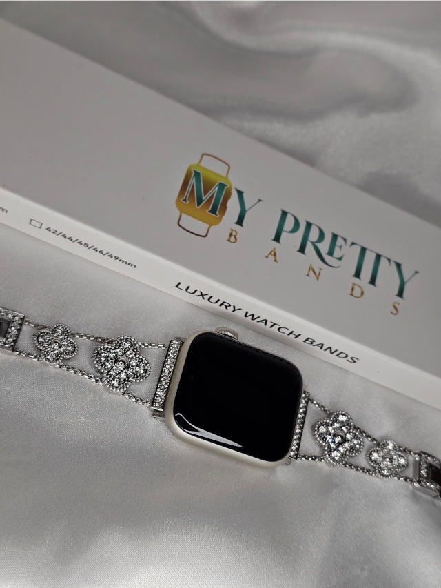 Clover Crystal Apple Watch Band