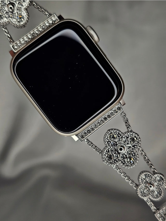 Clover Crystal Apple Watch Band
