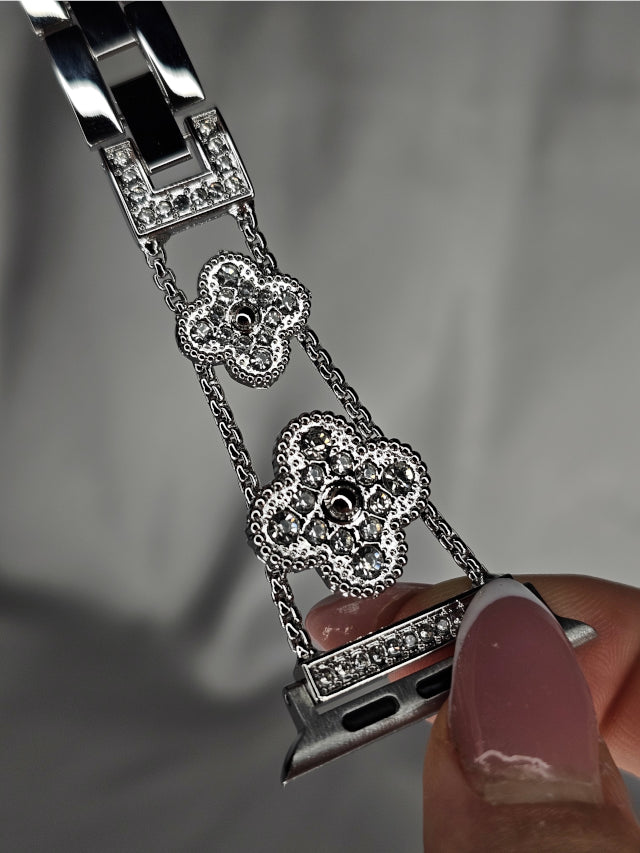 Clover Crystal Apple Watch Band