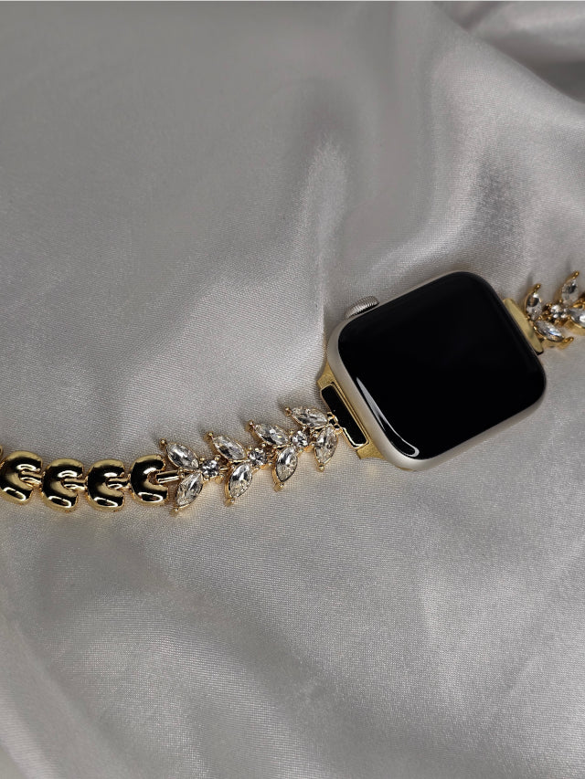 Crystal Bloom Apple Watch Band