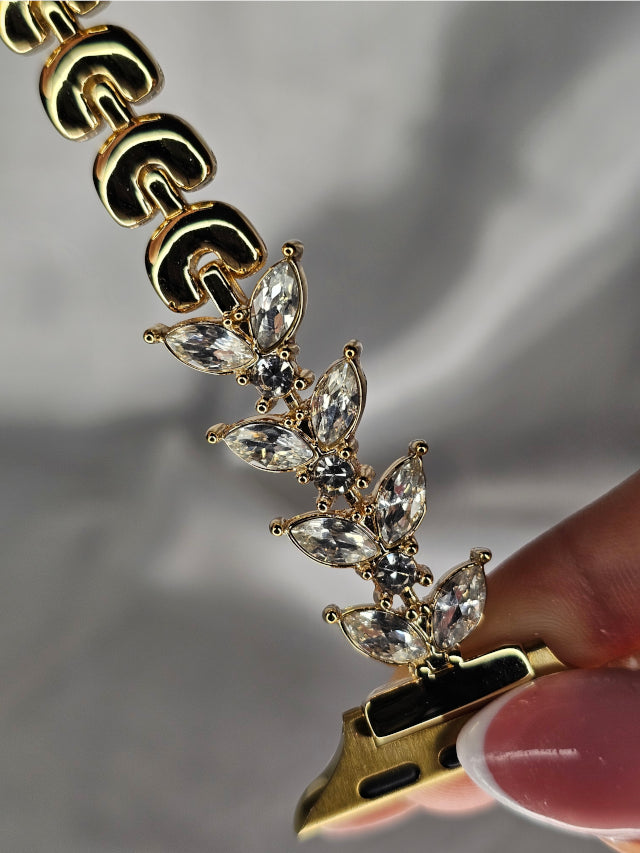 Crystal Bloom Apple Watch Band