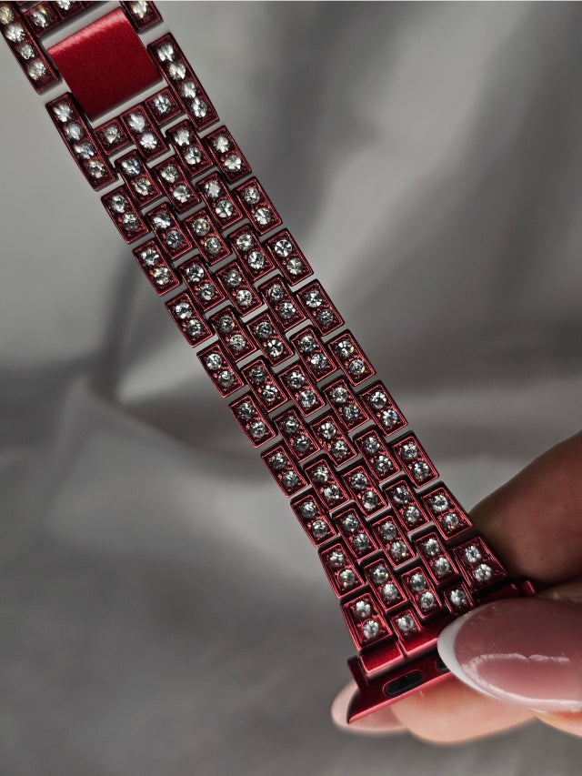 Red Diamond Apple Watch Band