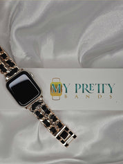 Black Roll Apple Watch Band