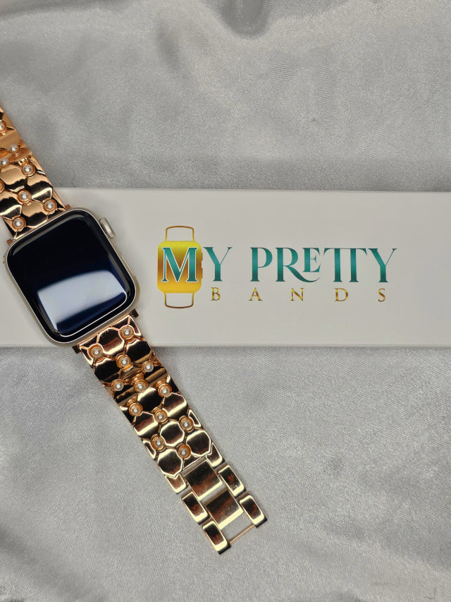 White Pearl Apple Watch Band